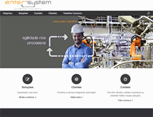 Tablet Screenshot of entersystem.com.br